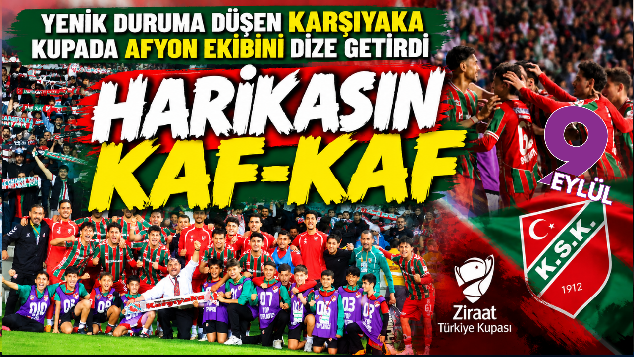 Karşıyaka kupada geri döndü: 3-1