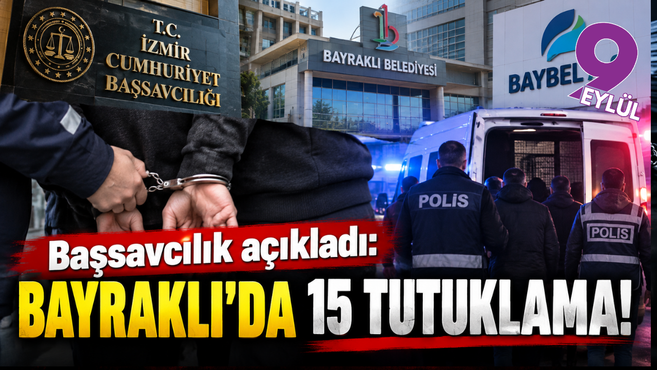 Bayraklı operasyonunda 15 tutuklama!