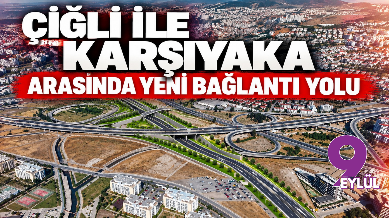 İzmir'de iki ilçeyi birbirine bağlayacak yeni yol! 950 metrelik güzergâha iki köprü yapılacak