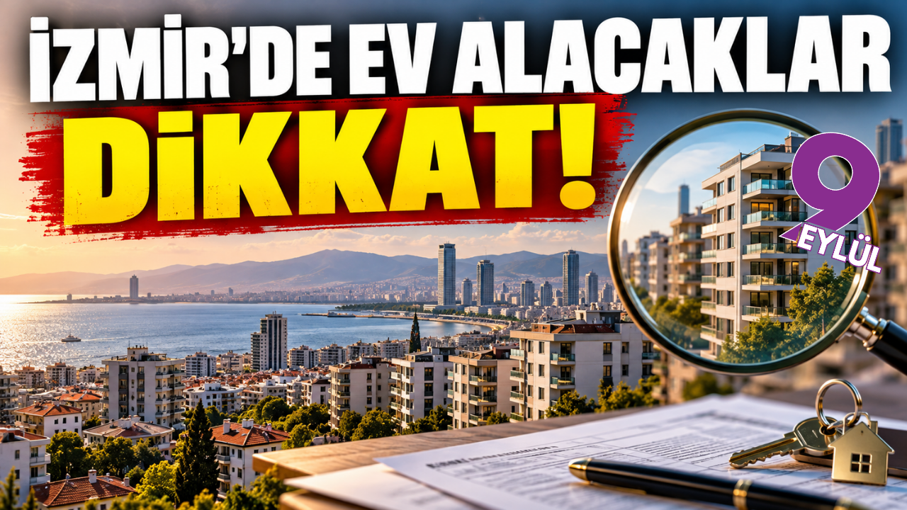 İzmir'de ev alacaklar dikkat!