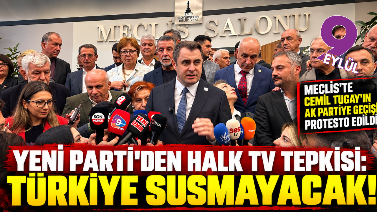 YENİ Parti’den Halk TV tepkisi: Türkiye susmayacak!