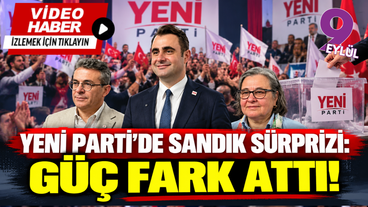 YENİ Parti İzmir’de ön seçimin galibi Çağatay Güç: Kocaoğlu’nu 4 bin 344 oy farkla geçti!