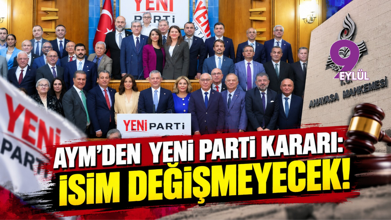 AYM’den YENİ Parti Kararı: İsim Değişmeyecek!