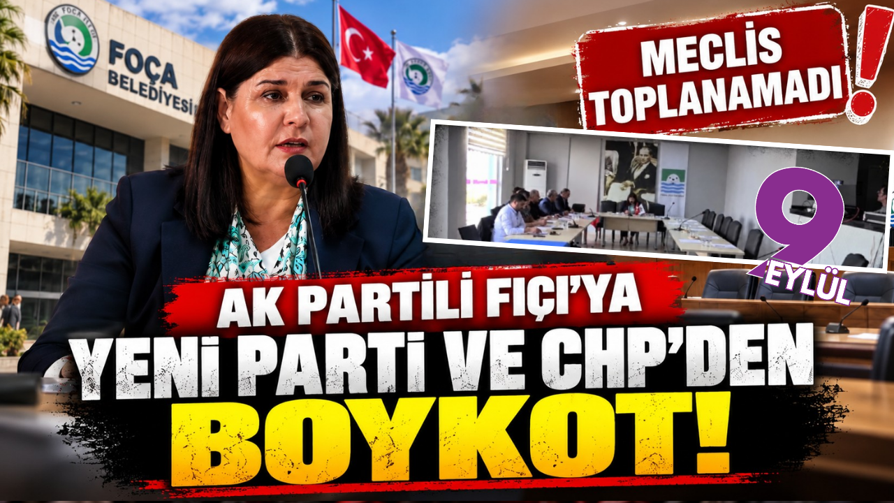 Foça'da siyasi kriz! Meclis toplanamadı
