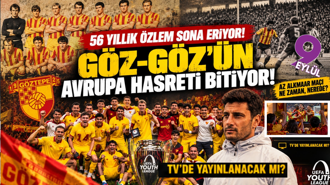 Göztepe 56 yıl sonra Avrupa'da! Maç ne zaman, nerede? Hangi TV yayınlıyor?