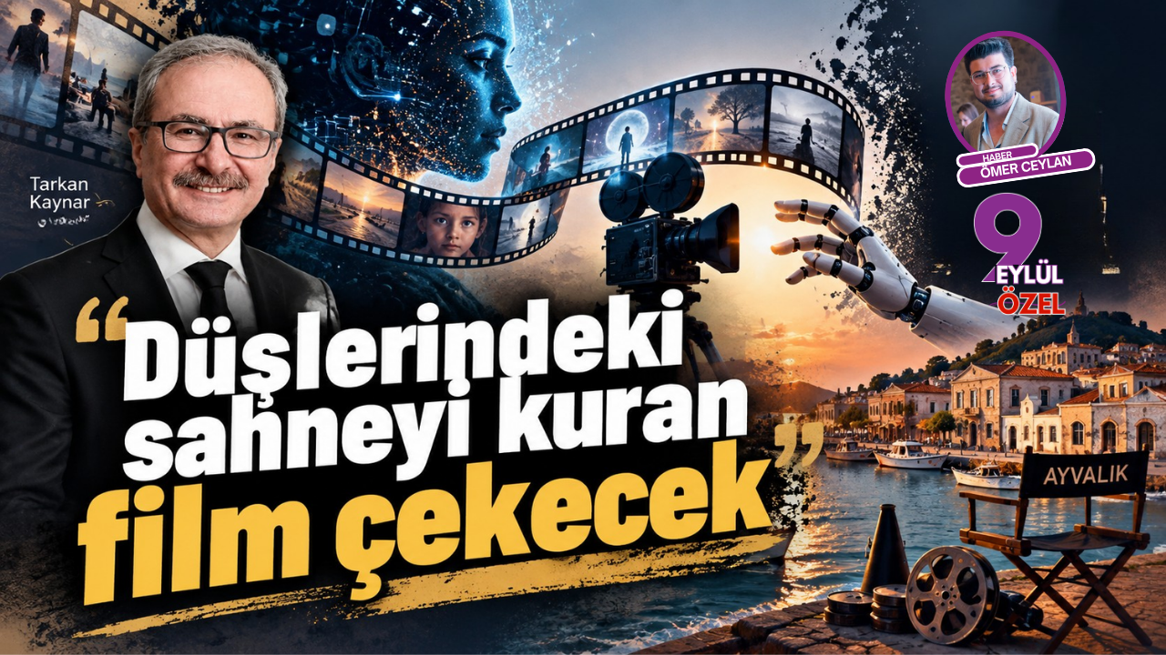 "Düşlerindeki sahneyi kuran film çekecek": Ayvalık Yapay Zeka Film Festivali’nde rekor yılı!