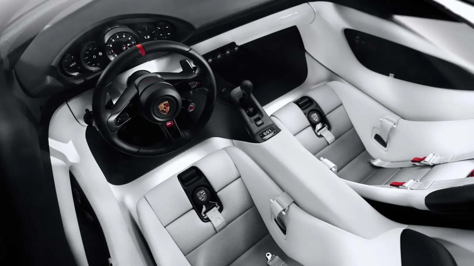 Porsche Mission S Iç Mekanı