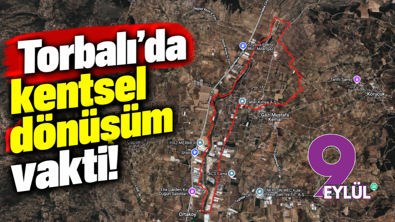 Torbalı'da kentsel dönüşüm vakti