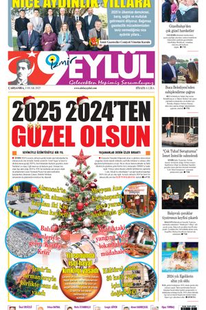 01.01.2025 Gazete 9 Eylül Manşeti