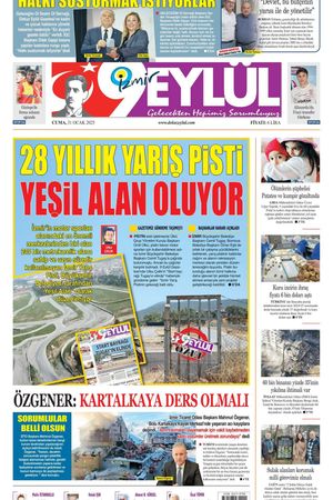 31.01.2025 Gazete 9 Eylül Manşeti