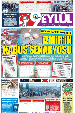23.09.2025 Gazete 9 Eylül Manşeti