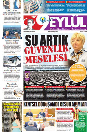 2.10.2025 Gazete 9 Eylül Manşeti
