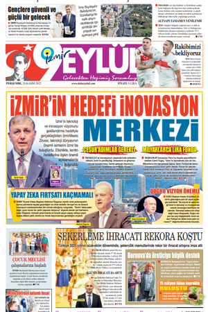 20.11.2025 Gazete 9 Eylül Manşeti