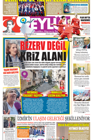 21.11.2025 Gazete 9 Eylül Manşeti
