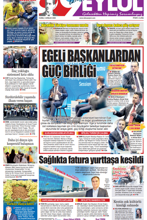 5.12.2025 Gazete 9 Eylül Manşeti