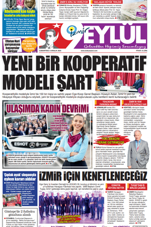 6.12.2025 Gazete 9 Eylül Manşeti