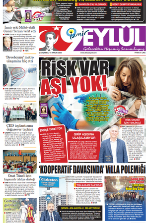 10.12.2025 Gazete 9 Eylül Manşeti