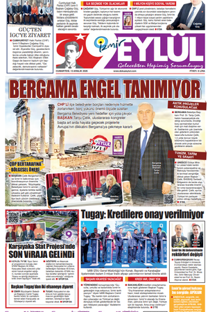 13.12.2025 Gazete 9 Eylül Manşeti