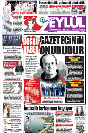 24.01.2026 Gazete 9 Eylül Manşeti