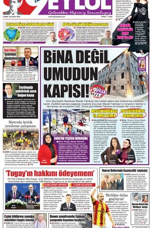 30.01.2026 Gazete 9 Eylül Manşeti